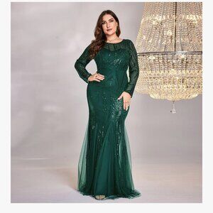 Sequin Formal Gown